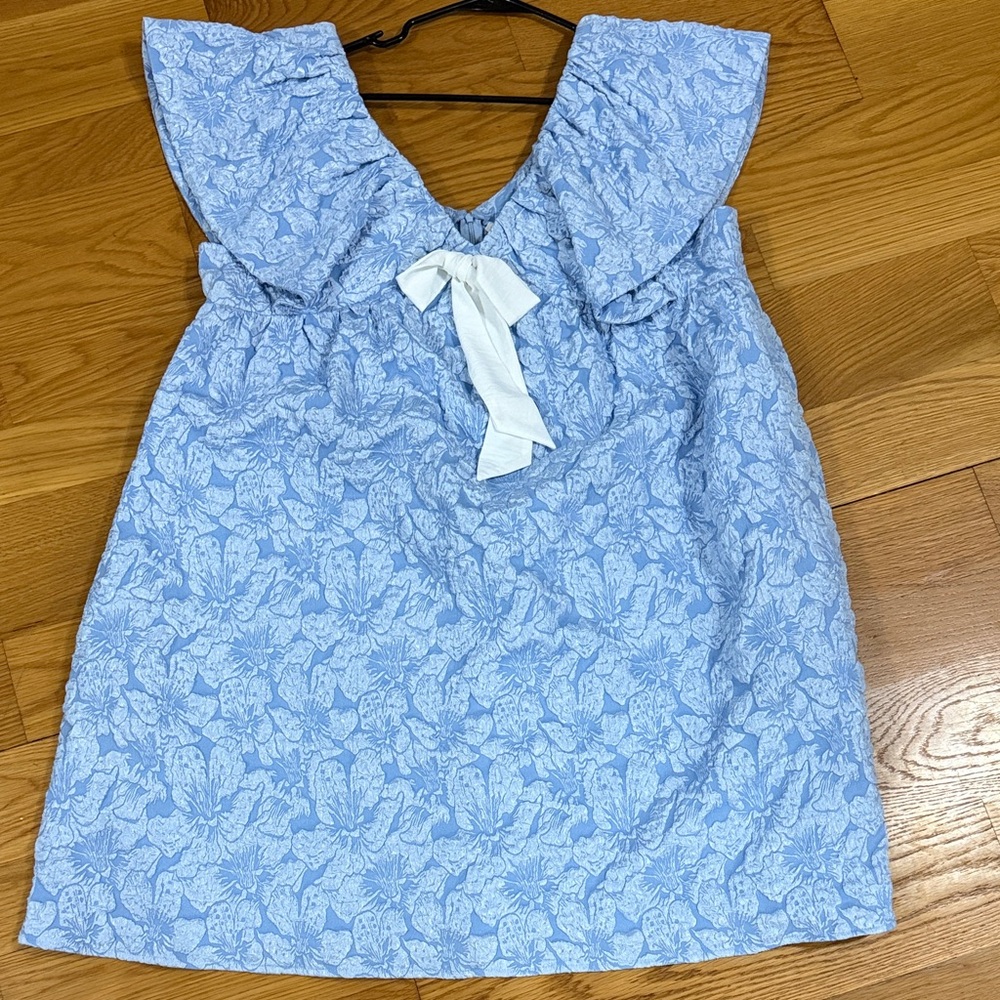 ODDY Blue Floral Mini Dress